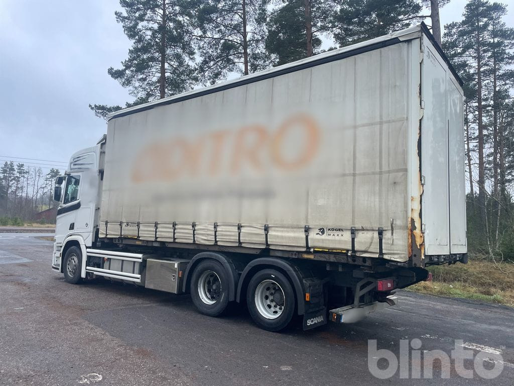SCANIA R580 B6X2NB Nextgen - Curtain side truck: picture 4 SCANIA R580 B6X2NB Nextgen - Curtain side truck: picture 4