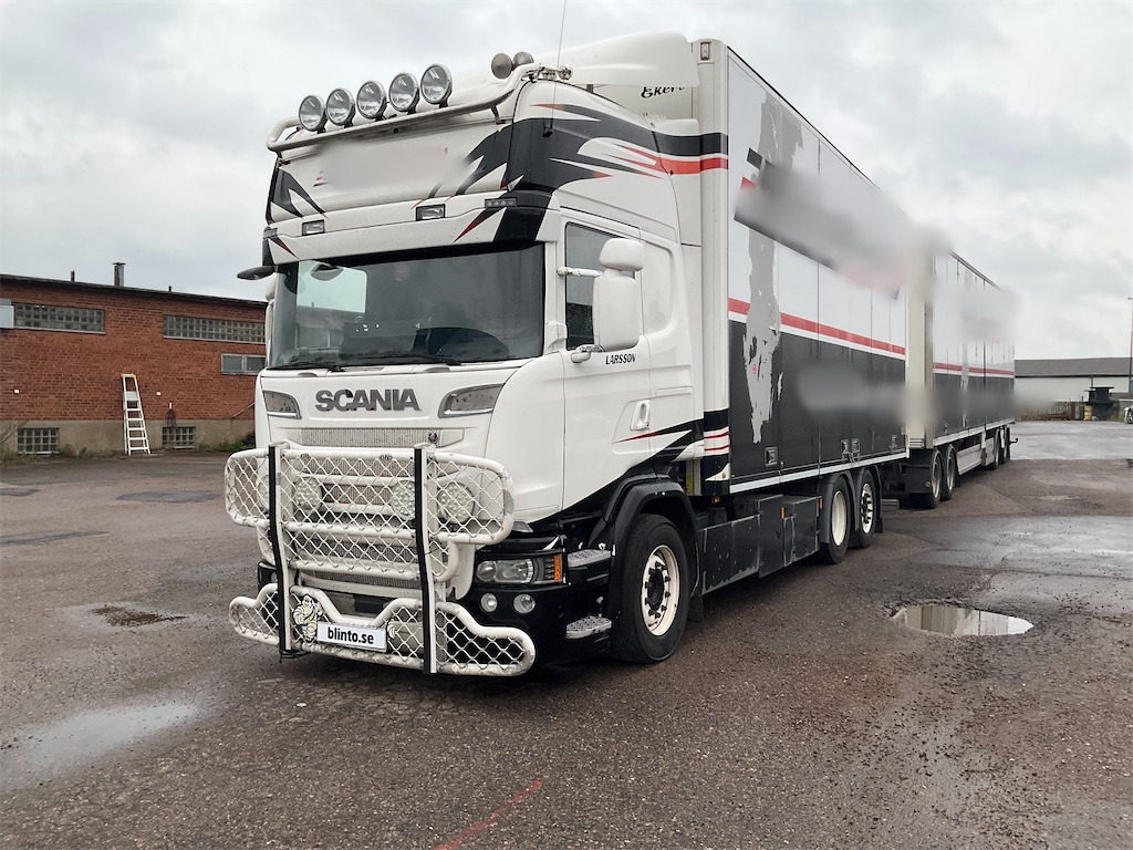 SCANIA R580 fjärrekipage - Box truck: picture 1 SCANIA R580 fjärrekipage - Box truck: picture 1