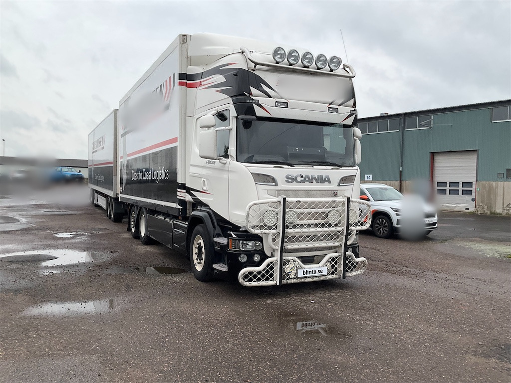 SCANIA R580 fjärrekipage - Box truck: picture 2 SCANIA R580 fjärrekipage - Box truck: picture 2