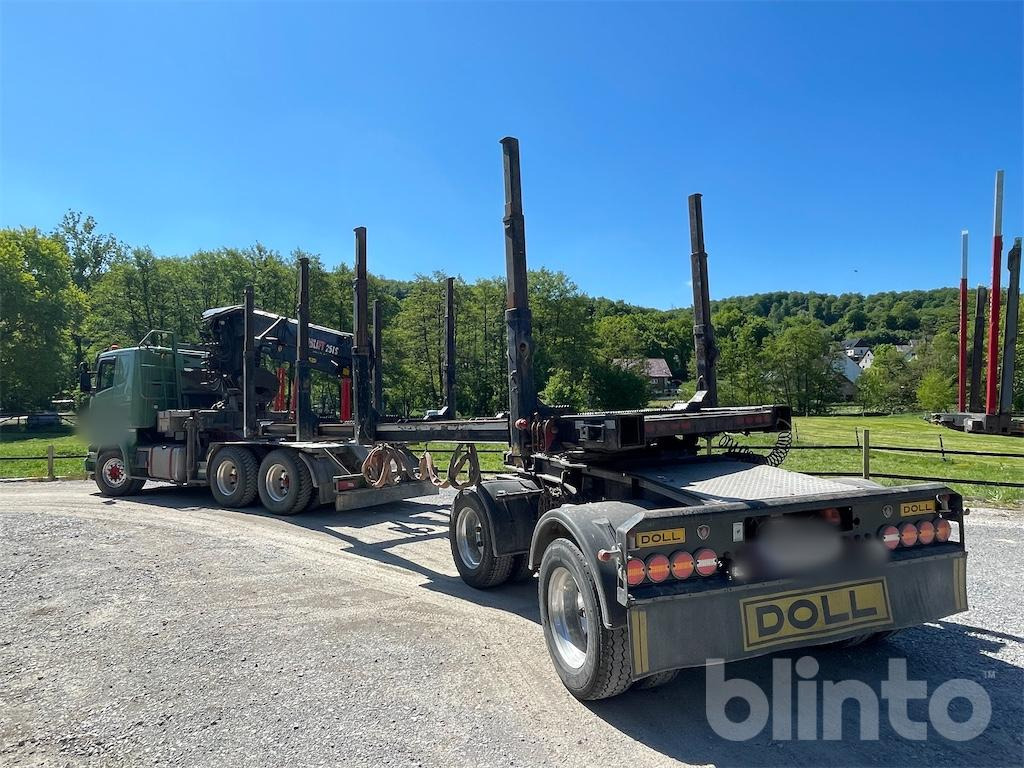 Scania R580 6x4 - Timber truck: picture 3 Scania R580 6x4 - Timber truck: picture 3