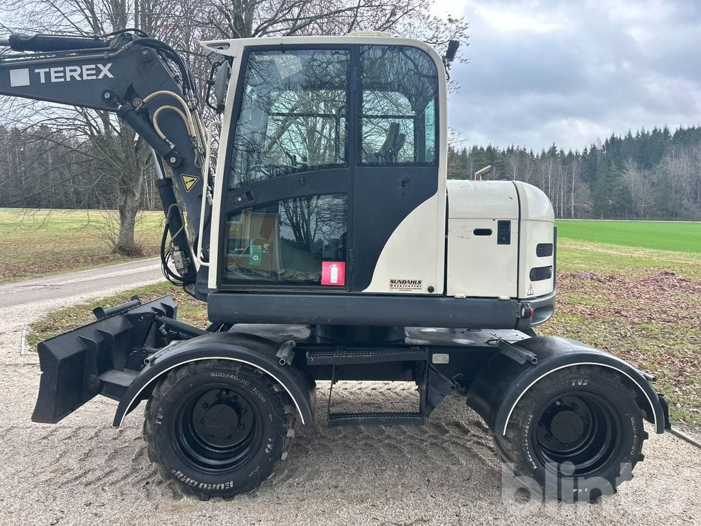 Wheel excavator Terex TW85 med planerskopa: picture 10