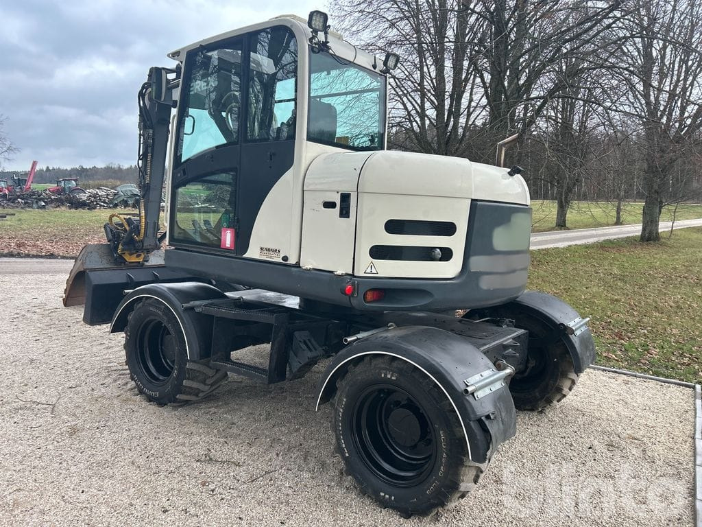 Wheel excavator Terex TW85 med planerskopa: picture 9