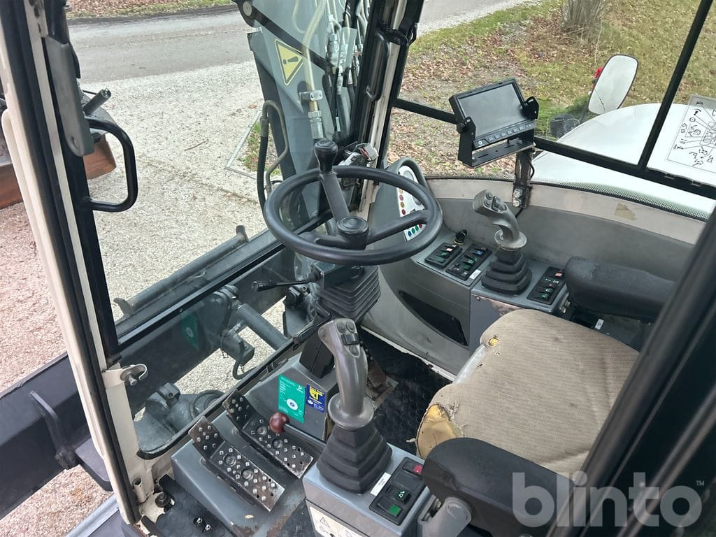 Wheel excavator Terex TW85 med planerskopa: picture 11