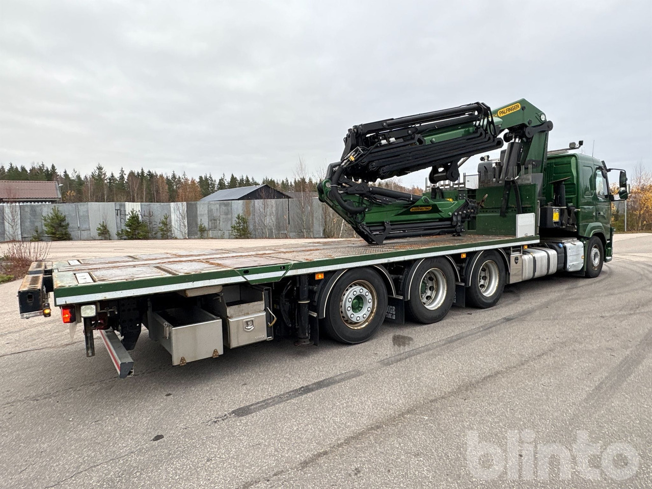 VOLVO FM 460 8x4 Tridem - Dropside/ Flatbed truck, Crane truck: picture 5 VOLVO FM 460 8x4 Tridem - Dropside/ Flatbed truck, Crane truck: picture 5