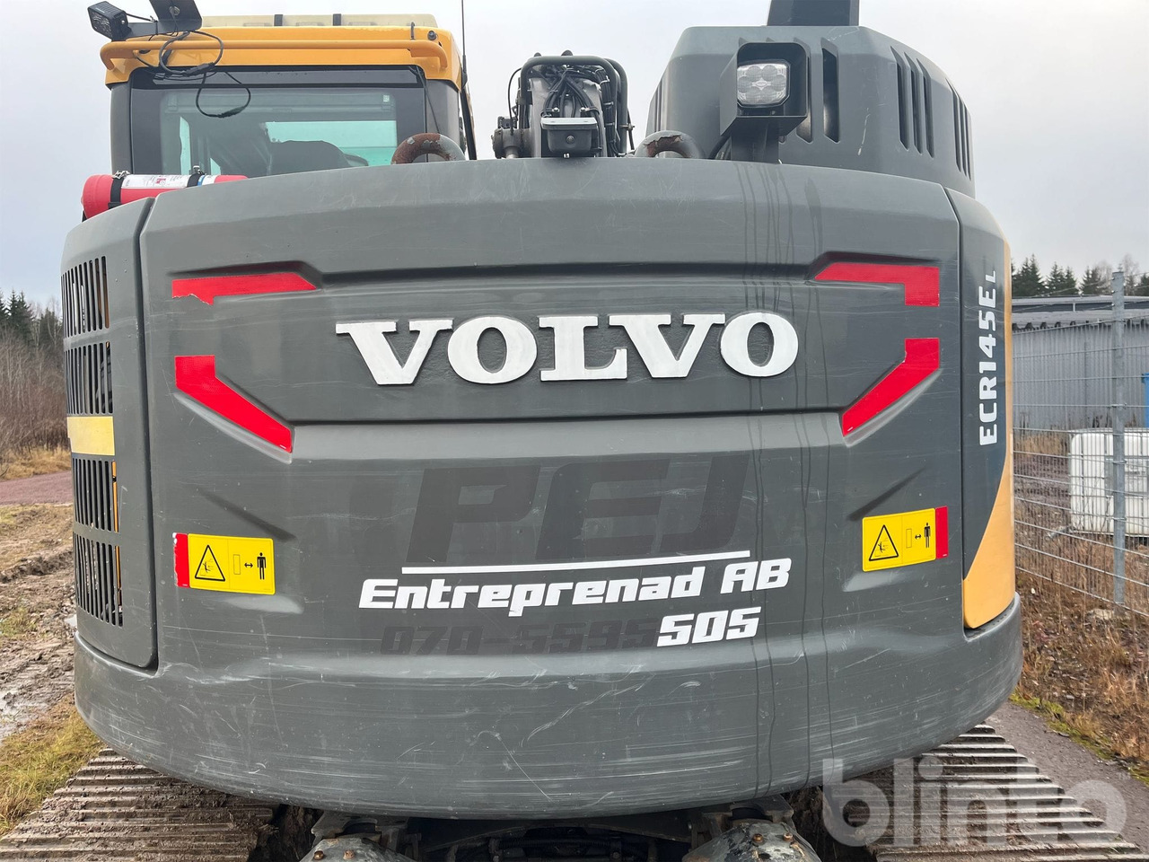 Crawler excavator Volvo ECR145EL: picture 38