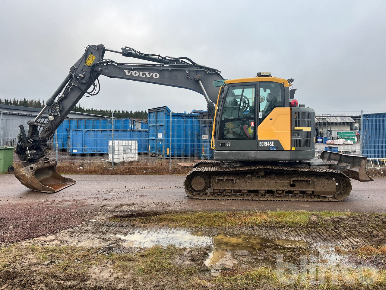 Crawler excavator Volvo ECR145EL: picture 9