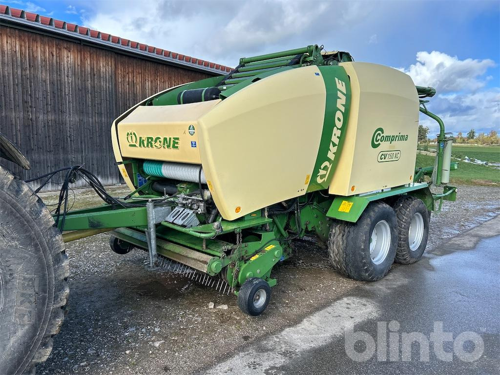 / Wickelkombination Krone Comprima CV 150 XC (2008) - Round baler, Bale wrapper: picture 1 / Wickelkombination Krone Comprima CV 150 XC (2008) - Round baler, Bale wrapper: picture 1