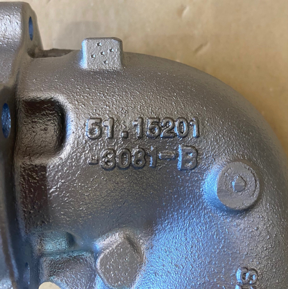 GOMITO SCARICO MAN 51152010283 - Muffler/ Exhaust system for Truck: picture 4 GOMITO SCARICO MAN 51152010283 - Muffler/ Exhaust system for Truck: picture 4