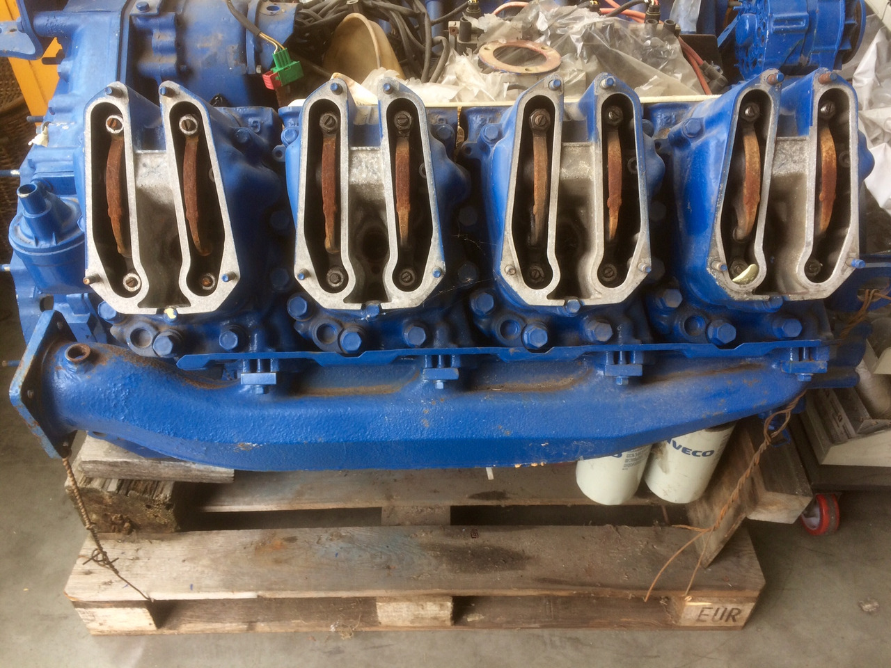 MOTORE FIAT 8280.02 COMPLETO - USO RICAMBI - Engine: picture 2 MOTORE FIAT 8280.02 COMPLETO - USO RICAMBI - Engine: picture 2