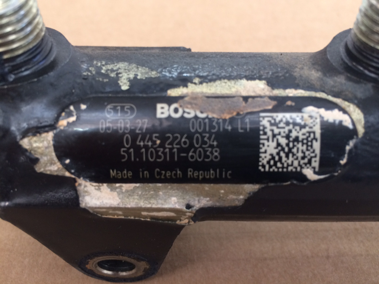 TUBO PRESSIONE COMMON RAIL MAN 51103116038 - Fuel processing/ Fuel delivery: picture 4 TUBO PRESSIONE COMMON RAIL MAN 51103116038 - Fuel processing/ Fuel delivery: picture 4