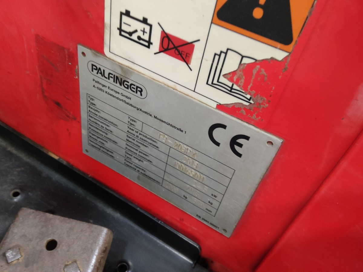 Palfinger F3-203PX - Diesel forklift: picture 5 Palfinger F3-203PX - Diesel forklift: picture 5