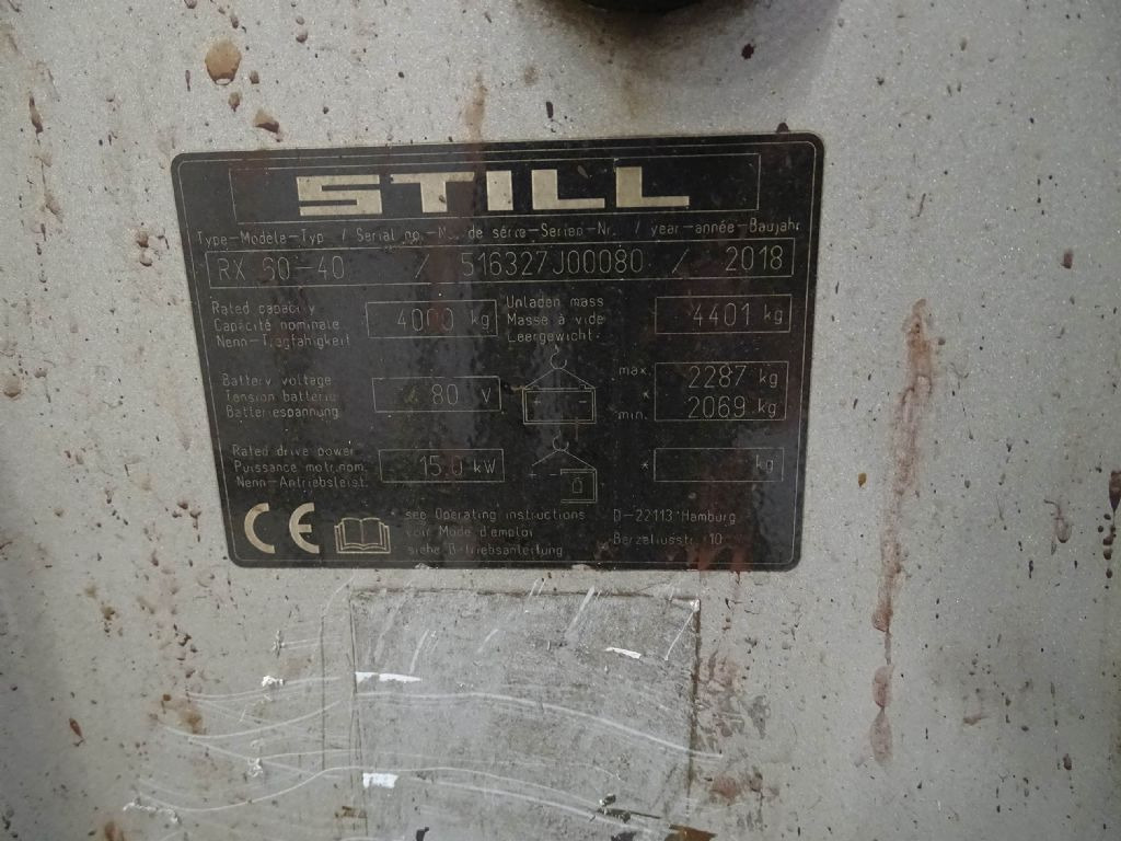Electric forklift STILL RX60-40: picture 7