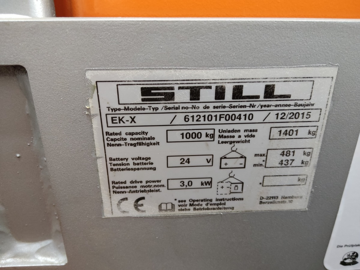 Still EK-X24/BRONZE - Order picker: picture 5 Still EK-X24/BRONZE - Order picker: picture 5