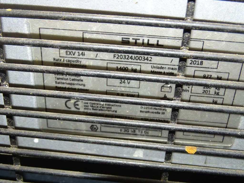 Still EXV14I/EX - Stacker: picture 5 Still EXV14I/EX - Stacker: picture 5