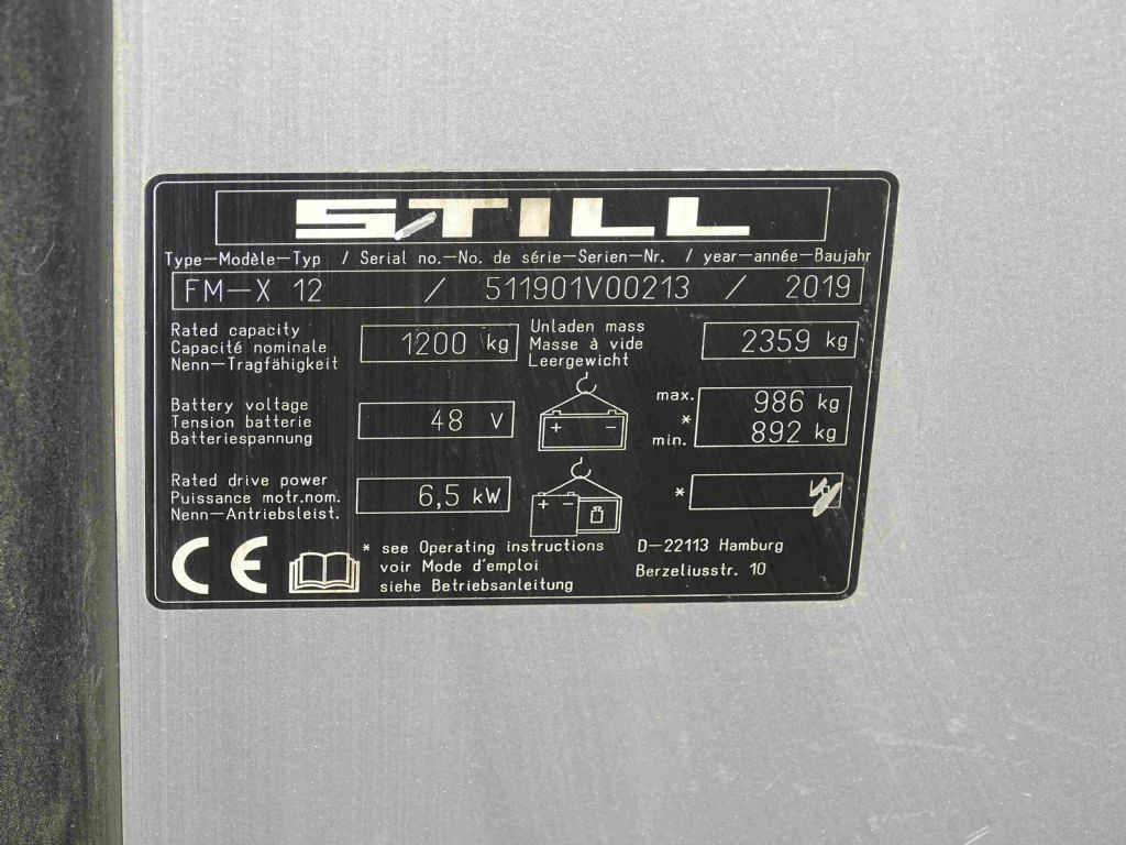Still FM-X12 - Reach truck: picture 5 Still FM-X12 - Reach truck: picture 5