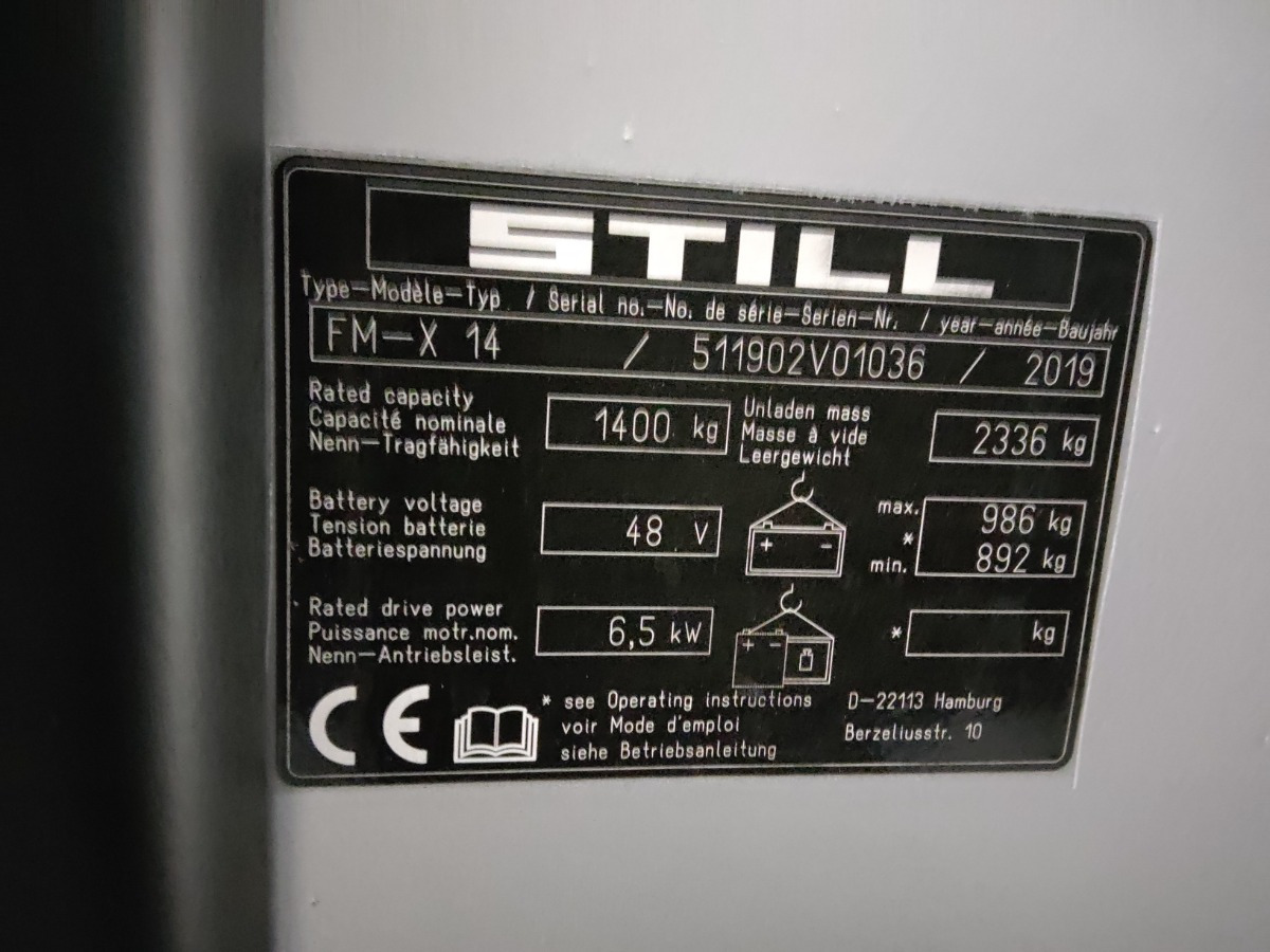 Still FM-X14 - Reach truck: picture 5 Still FM-X14 - Reach truck: picture 5