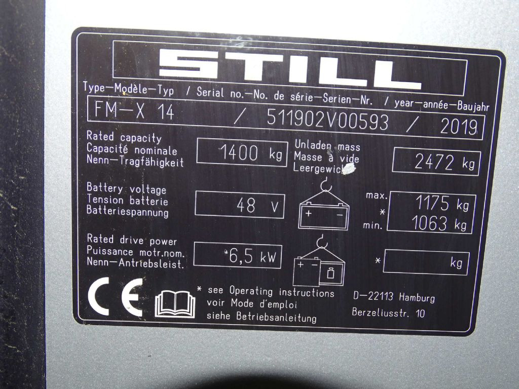 Still FM-X14 - Reach truck: picture 5 Still FM-X14 - Reach truck: picture 5