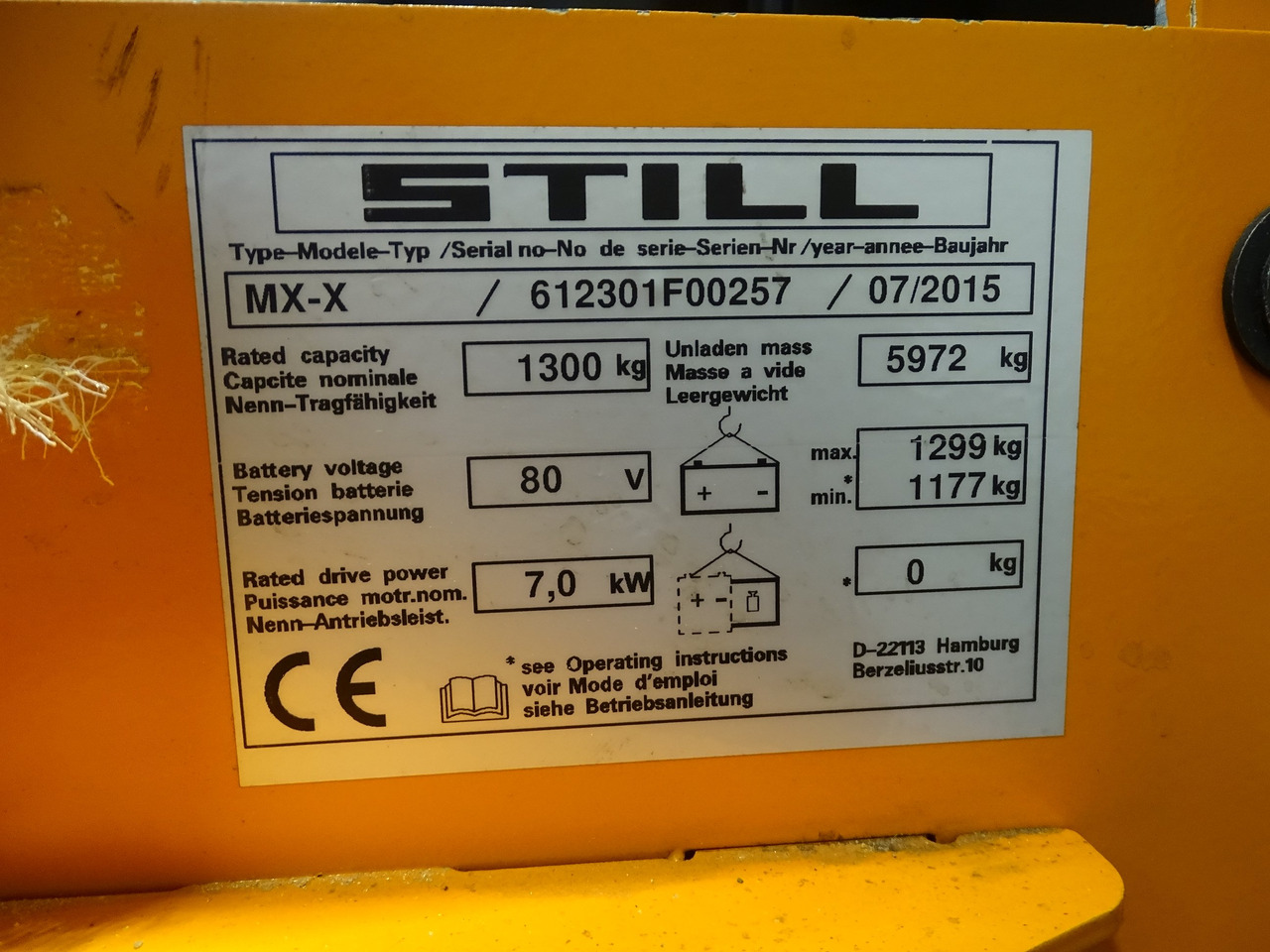 Still MX-X - Order picker: picture 5 Still MX-X - Order picker: picture 5