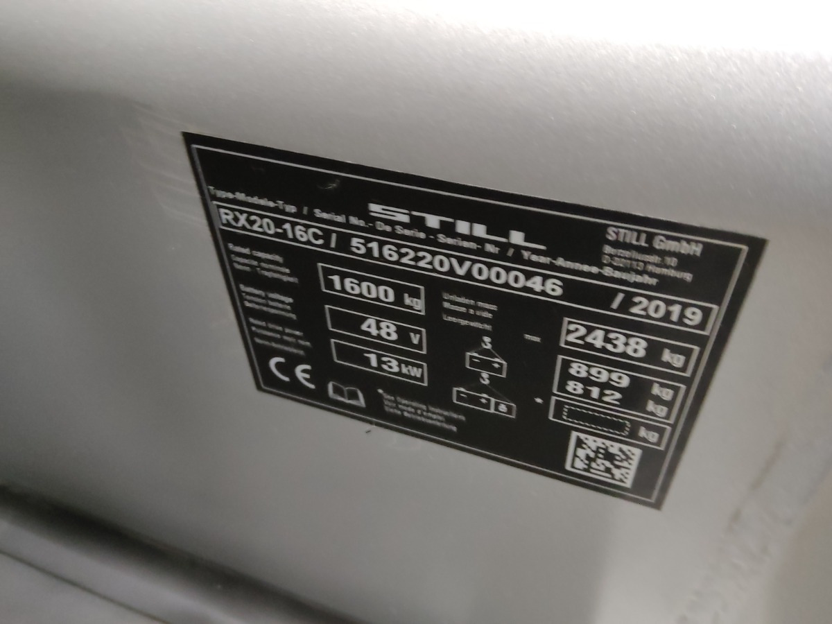 Electric forklift Still RX20-16C: picture 6