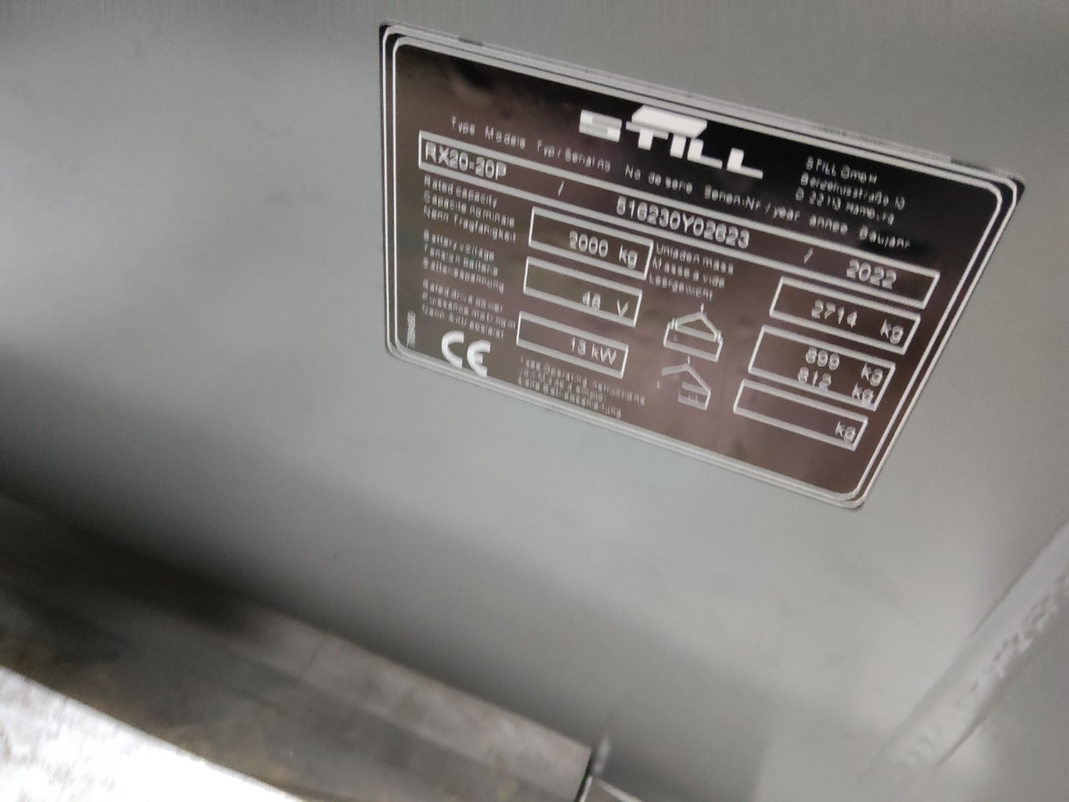 Still RX20-20P - Electric forklift: picture 5 Still RX20-20P - Electric forklift: picture 5