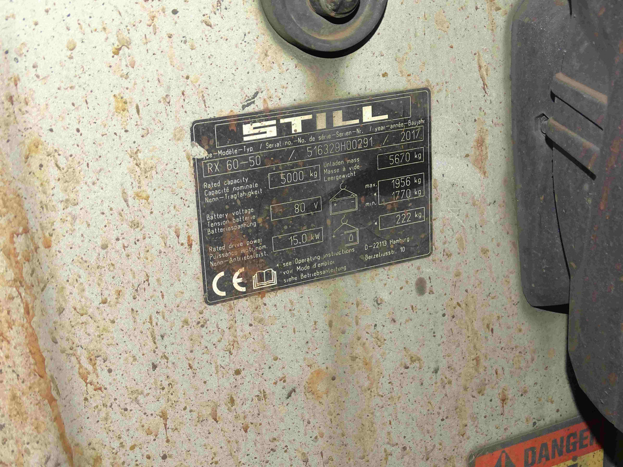 Still RX60-50 - Electric forklift: picture 5 Still RX60-50 - Electric forklift: picture 5