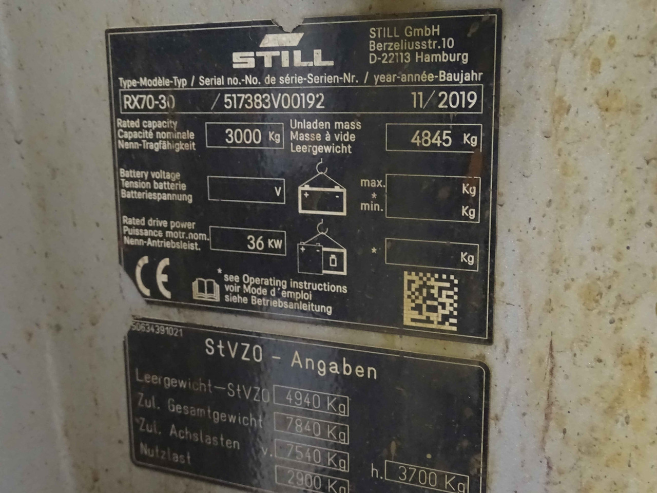 Still RX70-30 - Diesel forklift: picture 5 Still RX70-30 - Diesel forklift: picture 5