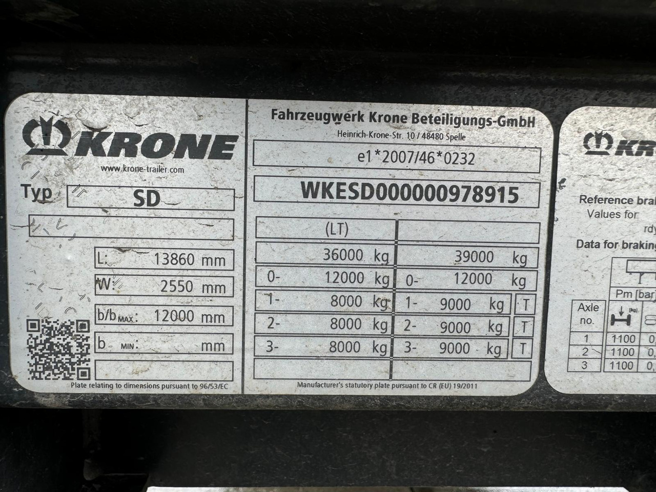New Curtainsider semi-trailer Krone SD: picture 10