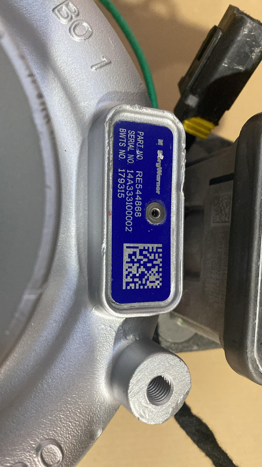 BorgWarner 179315/RE544868 JOHN DEERE - Turbo for Farm tractor: picture 2 BorgWarner 179315/RE544868 JOHN DEERE - Turbo for Farm tractor: picture 2