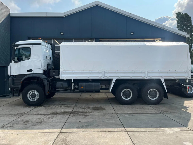 Mercedes-Benz Arocs 3340 A 6x6 Cargo Truck - Curtain side truck: picture 2 Mercedes-Benz Arocs 3340 A 6x6 Cargo Truck - Curtain side truck: picture 2