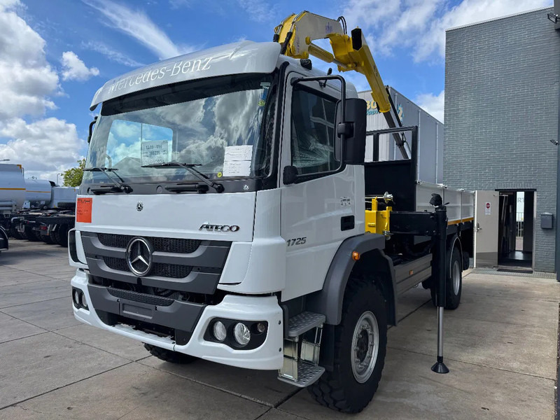Leasing of Mercedes-Benz Atego Atego 1725 4x4 Flatbed with Hyva HB120 Crane Mercedes-Benz Atego Atego 1725 4x4 Flatbed with Hyva HB120 Crane: picture 17