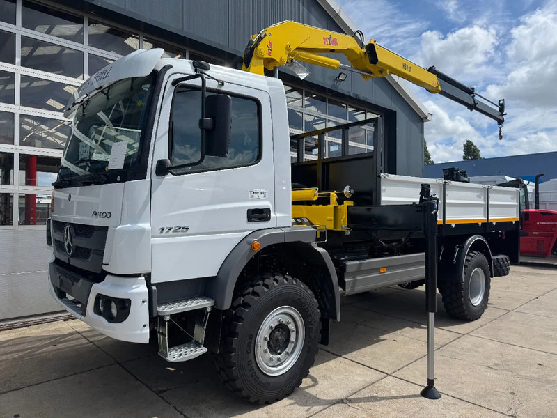 Leasing of Mercedes-Benz Atego Atego 1725 4x4 Flatbed with Hyva HB120 Crane Mercedes-Benz Atego Atego 1725 4x4 Flatbed with Hyva HB120 Crane: picture 11