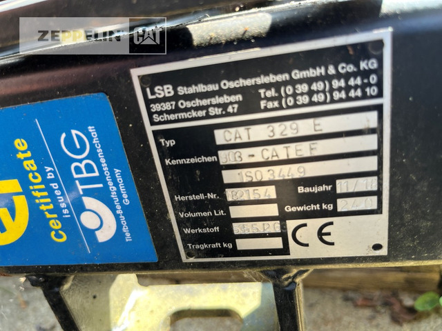 Cat Steinschlagschutzgit - Attachment for Forklift: picture 3 Cat Steinschlagschutzgit - Attachment for Forklift: picture 3