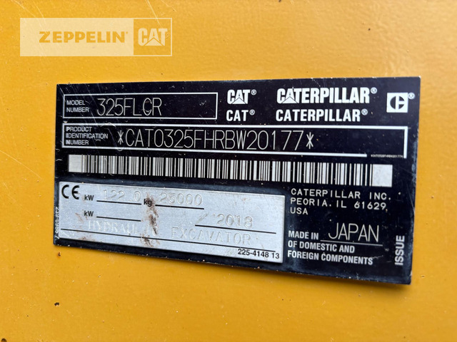 Cat 325FL - Crawler excavator: picture 2 Cat 325FL - Crawler excavator: picture 2