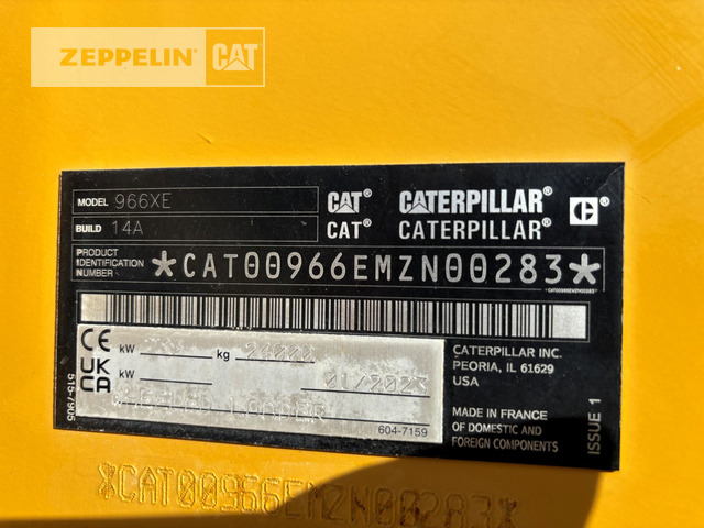 Wheel loader Cat 966XE: picture 6 Wheel loader Cat 966XE: picture 6