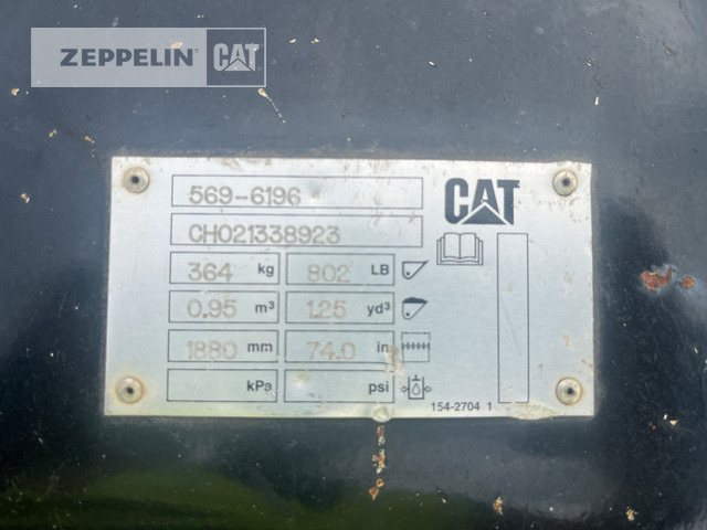 Cat Erdbauschaufel - Loader bucket for Construction machinery: picture 4 Cat Erdbauschaufel - Loader bucket for Construction machinery: picture 4