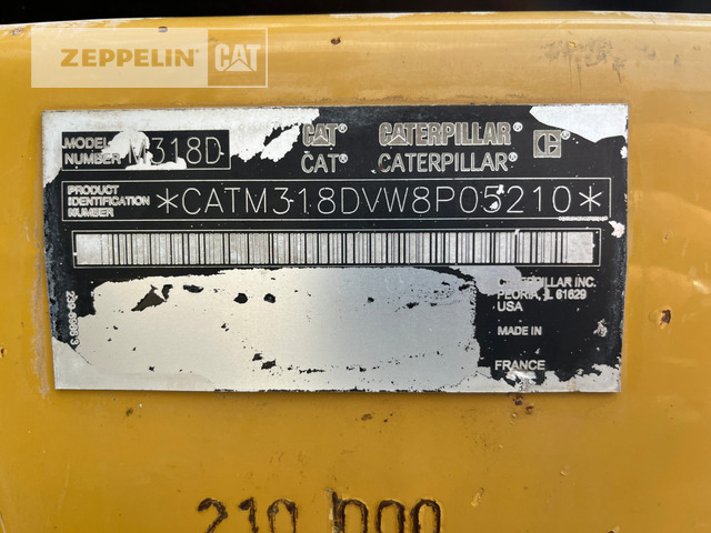 Leasing of Cat M318D Cat M318D: picture 25