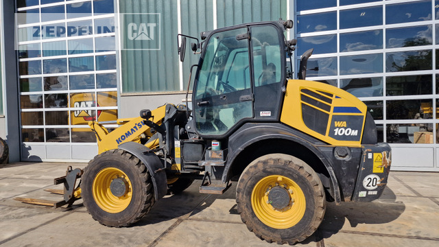 Komatsu WA100M-7 - Wheel loader: picture 2 Komatsu WA100M-7 - Wheel loader: picture 2