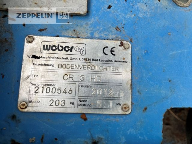 Weber CR-3HD - Plate compactor: picture 2 Weber CR-3HD - Plate compactor: picture 2