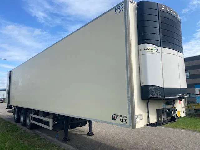 Van Eck koelvries 3 asser stuuras,met carrier vector koelmotor, apk gekeurd - Refrigerated semi-trailer: picture 1 Van Eck koelvries 3 asser stuuras,met carrier vector koelmotor, apk gekeurd - Refrigerated semi-trailer: picture 1