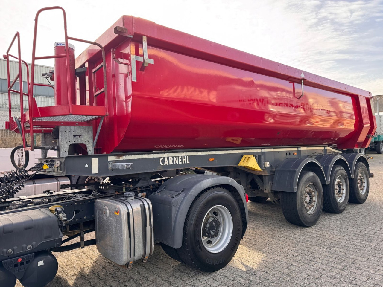 Carnehl CHKS /HH 24m³ HARDOX Stahlmulde Liftachse - Tipper semi-trailer: picture 4 Carnehl CHKS /HH 24m³ HARDOX Stahlmulde Liftachse - Tipper semi-trailer: picture 4