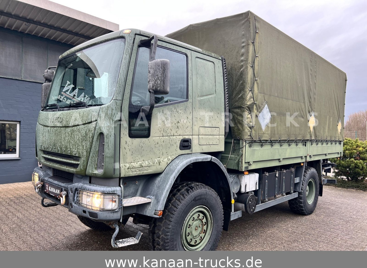 Iveco 140 E240 Eurocargo 4x4 Miltär Camper Expedition - Curtain side truck: picture 2 Iveco 140 E240 Eurocargo 4x4 Miltär Camper Expedition - Curtain side truck: picture 2