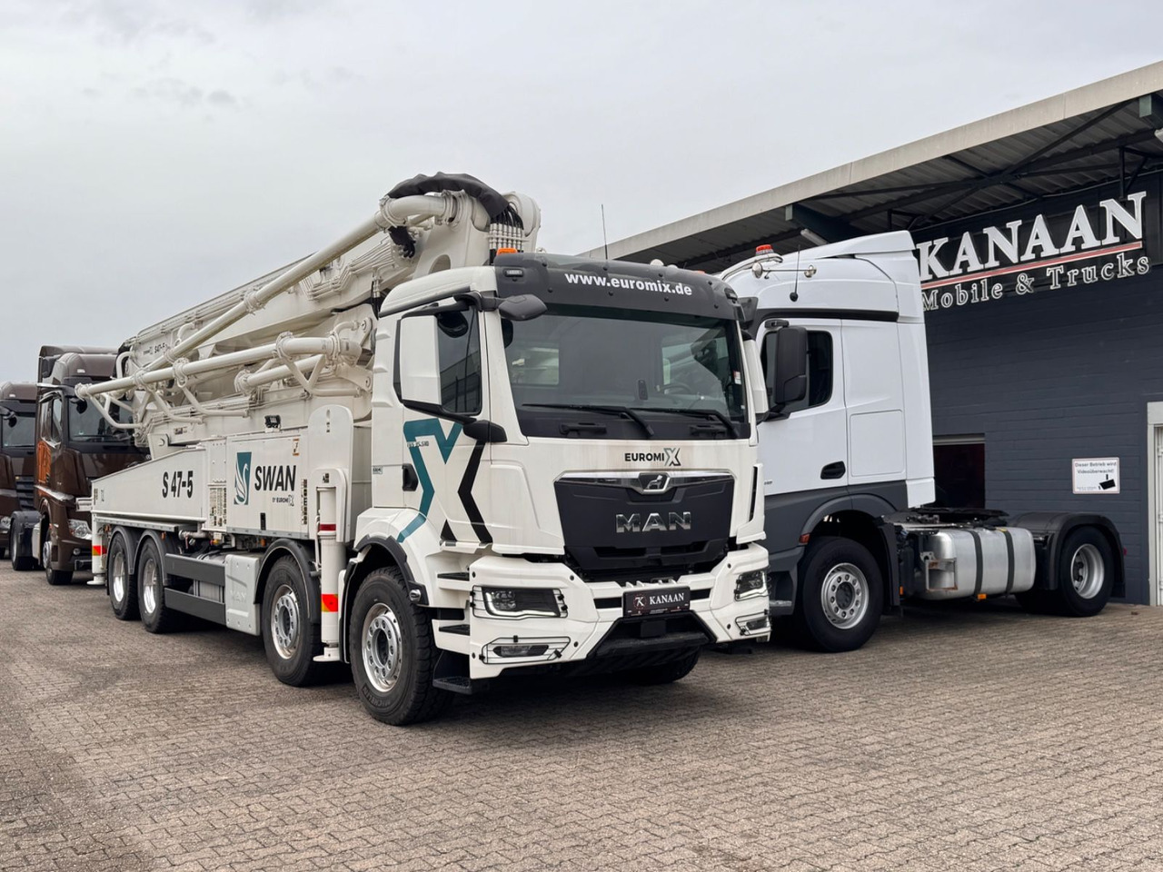 MAN 35.510 TGS Betonpumpe S47-5 47meter NEW - Concrete pump truck: picture 1 MAN 35.510 TGS Betonpumpe S47-5 47meter NEW - Concrete pump truck: picture 1