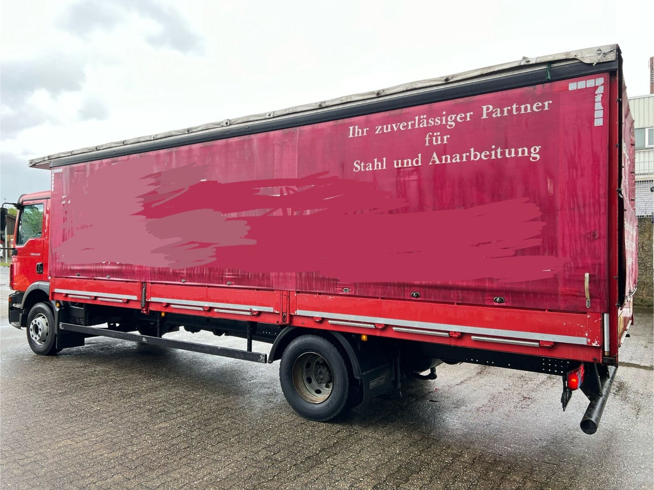 MAN TGM 15.250 Spezial Aufbau Langmaterial 7,5m - Curtain side truck: picture 5 MAN TGM 15.250 Spezial Aufbau Langmaterial 7,5m - Curtain side truck: picture 5