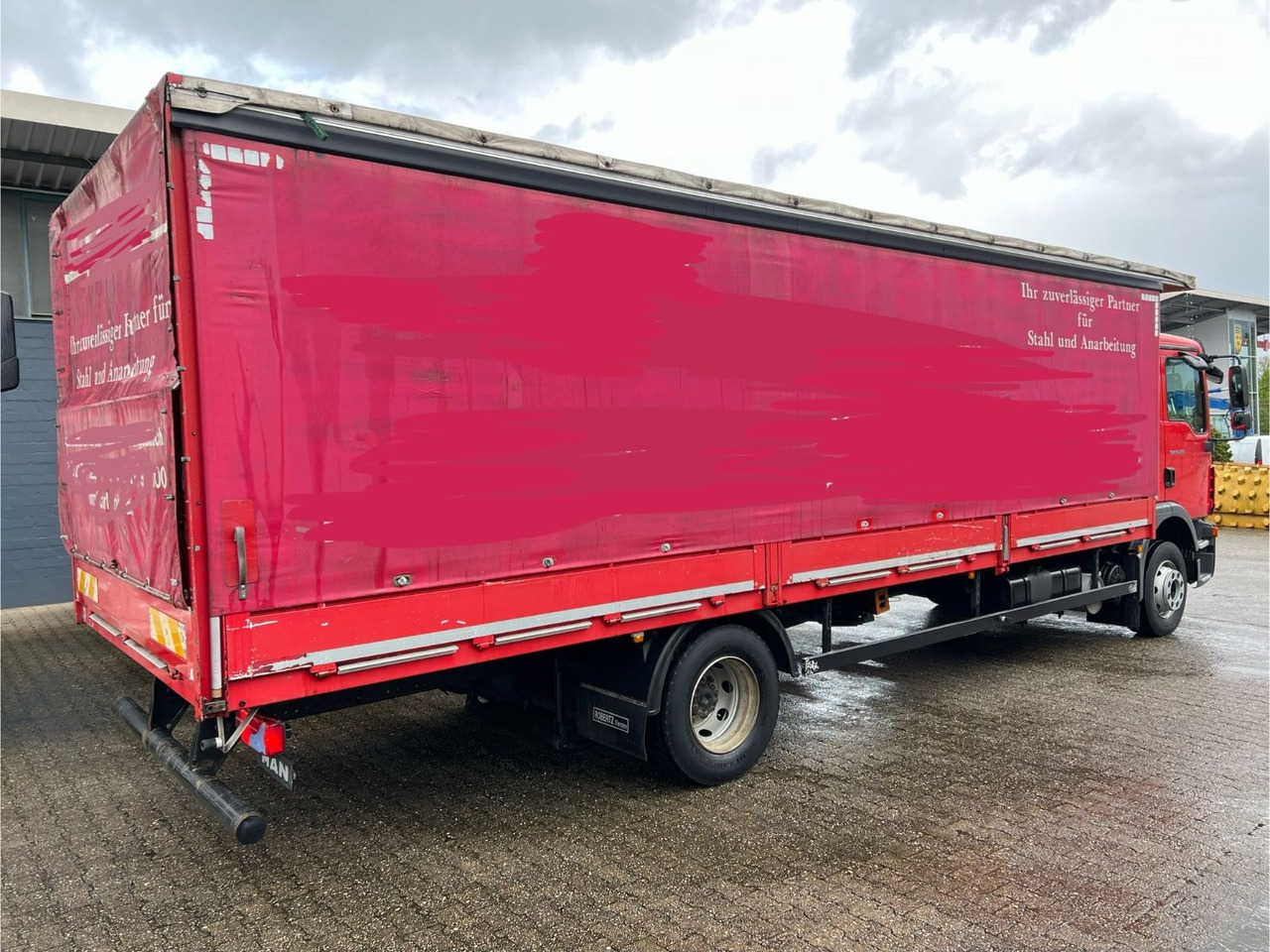 MAN TGM 15.250 Spezial Aufbau Langmaterial 7,5m - Curtain side truck: picture 3 MAN TGM 15.250 Spezial Aufbau Langmaterial 7,5m - Curtain side truck: picture 3