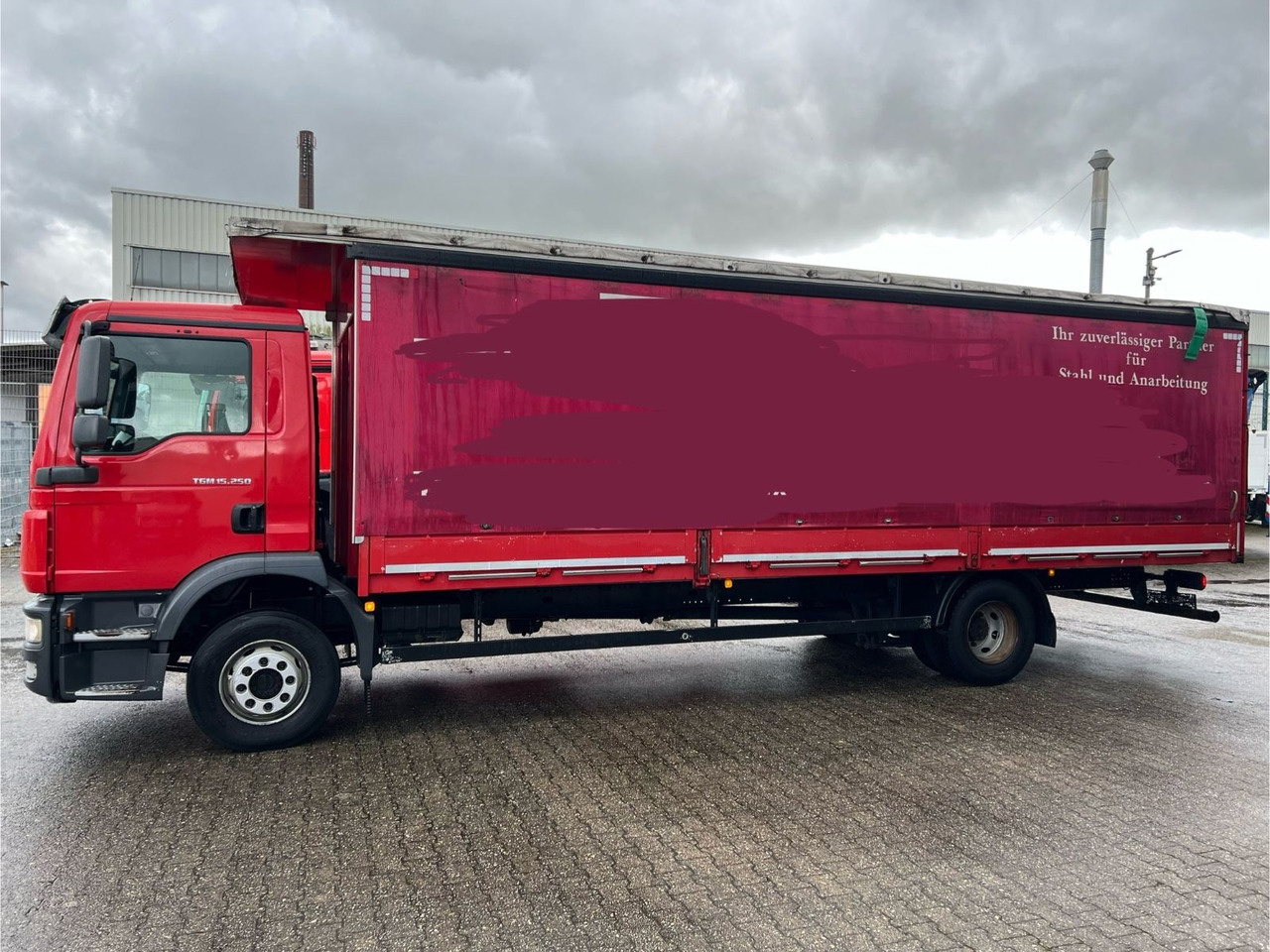 MAN TGM 15.250 Spezial Aufbau Langmaterial 7,5m - Curtain side truck: picture 4 MAN TGM 15.250 Spezial Aufbau Langmaterial 7,5m - Curtain side truck: picture 4