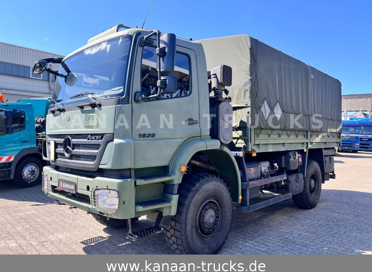 Mercedes-Benz 1829 A Axor 4x4 EX- Camper Expedi - Curtain side truck: picture 2 Mercedes-Benz 1829 A Axor 4x4 EX- Camper Expedi - Curtain side truck: picture 2