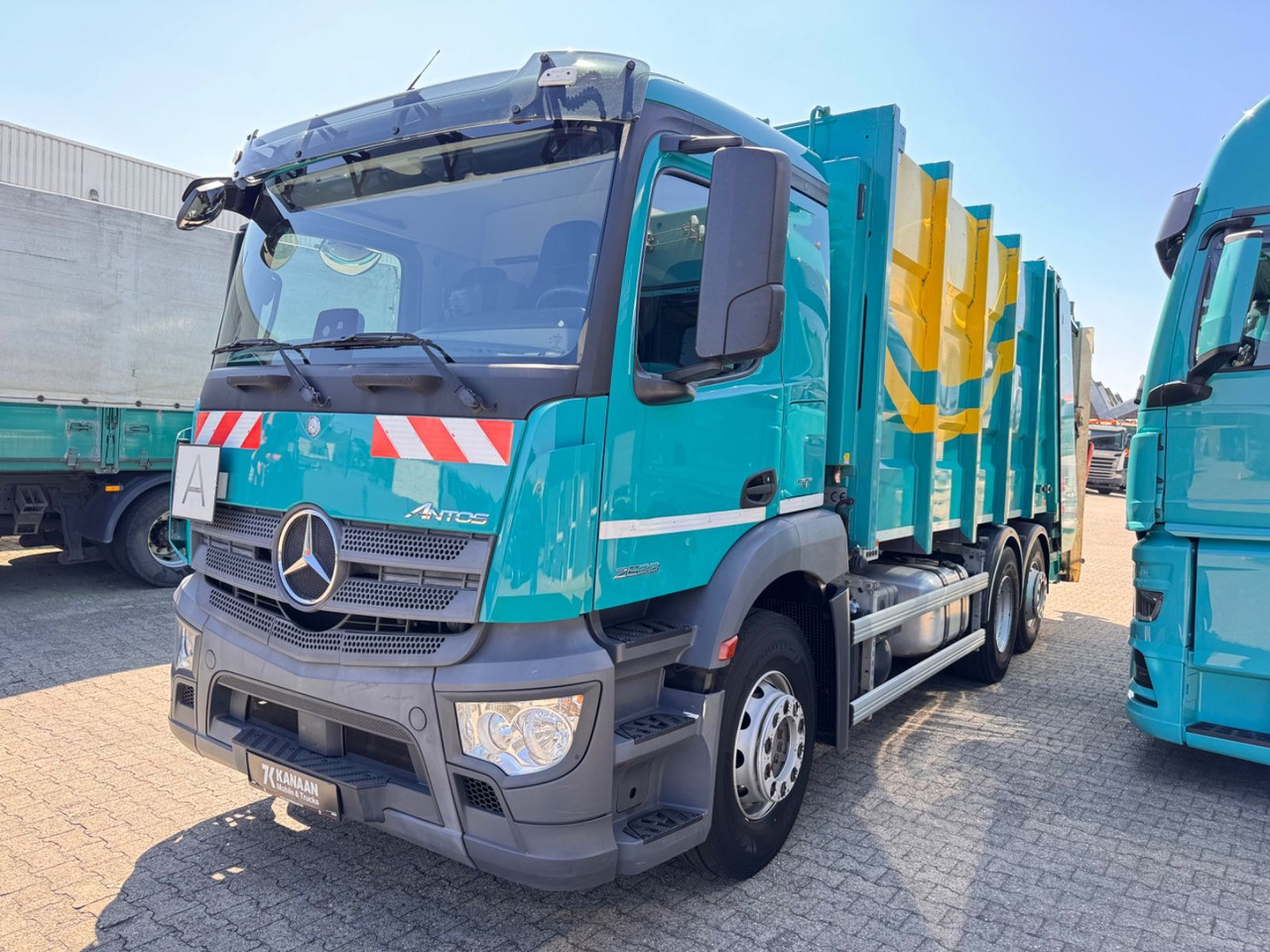 Mercedes-Benz 2533 Antos Müllwagen Zöller ATM bei 90Tkm - Refuse truck: picture 2 Mercedes-Benz 2533 Antos Müllwagen Zöller ATM bei 90Tkm - Refuse truck: picture 2