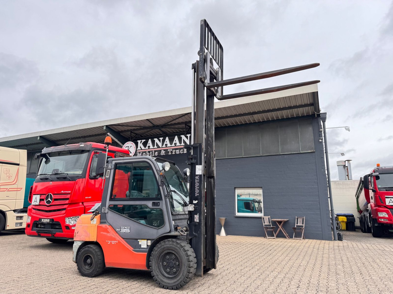 Toyota Tonero 35  Diesel Stapler 3.274h  Sideshift - Diesel forklift: picture 2 Toyota Tonero 35  Diesel Stapler 3.274h  Sideshift - Diesel forklift: picture 2