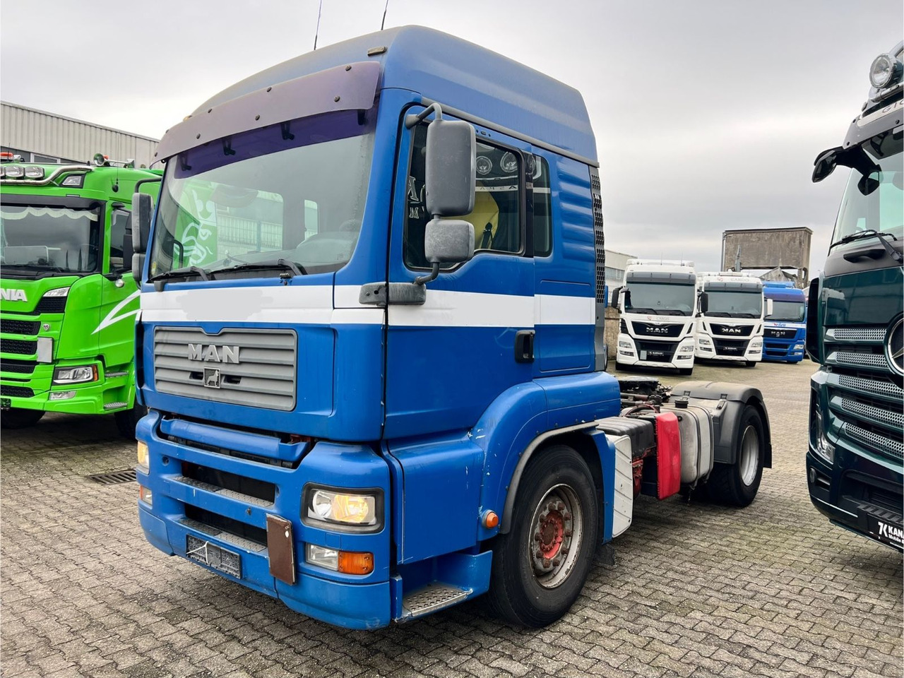 MAN TGA 18.430 BLS Hydraulik Kipper Walkingfloor - Tractor unit: picture 2 MAN TGA 18.430 BLS Hydraulik Kipper Walkingfloor - Tractor unit: picture 2