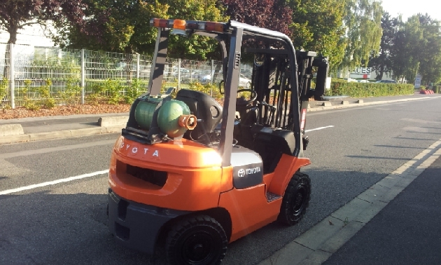 Toyota 7FGF20 - LPG forklift: picture 2 Toyota 7FGF20 - LPG forklift: picture 2